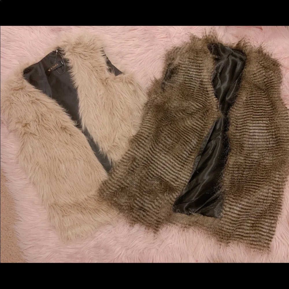 fur vest bundle